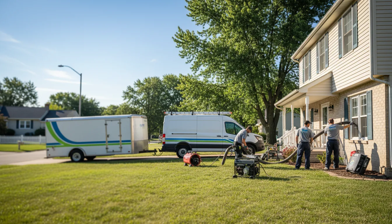 Flooded Basement Restoration And Cleanup With Repair in Harvard, NE near me